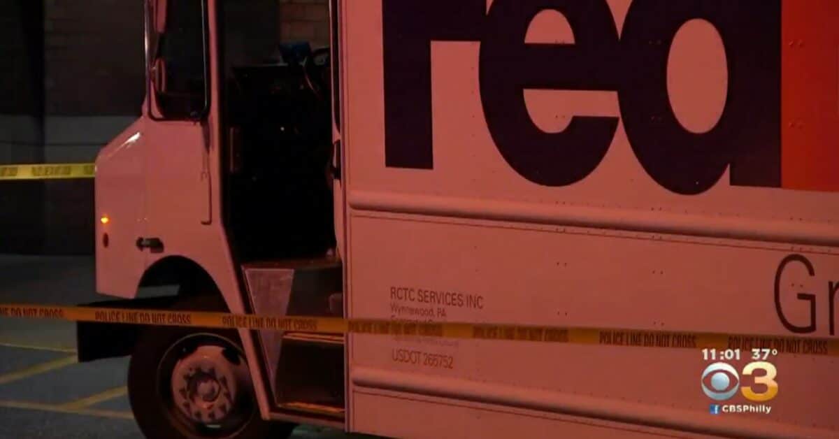 FedEx Driver, After Being Shot, Fatally Shoots Armed Man Trying To Rob ...