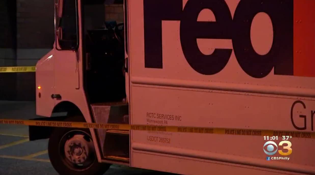 FedEx Driver, After Being Shot, Fatally Shoots Armed Man Trying To Rob