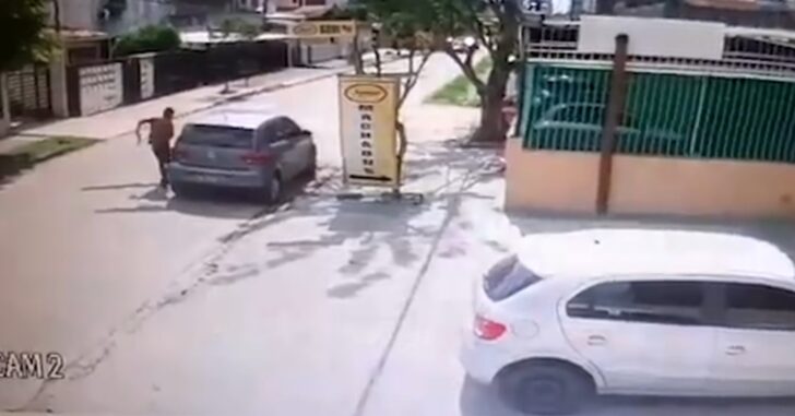 [VIDEO] Armed Driver Prepared For Attempted Ambush