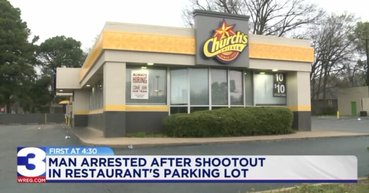 Chicken Fried Shootout: Angry Customer Leaves Chicken Restaurant And Returns With Gun, Gets In Shootout With Employee