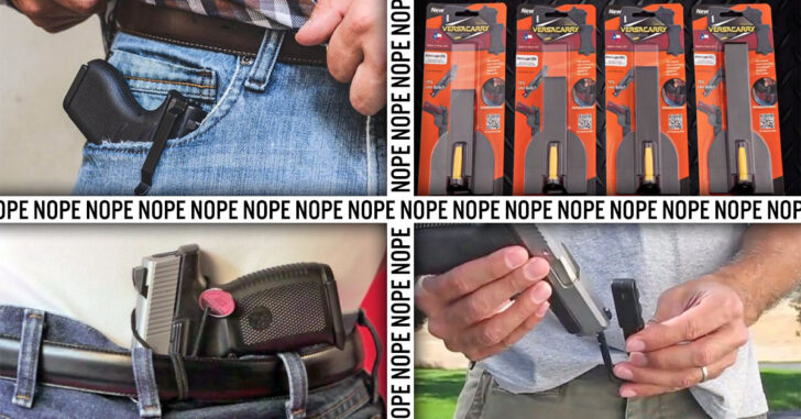 Here Are 4 Concealed Carry ‘Holsters’ That I Simply Don’t Trust, And Reasons Why You Shouldn’t, Either