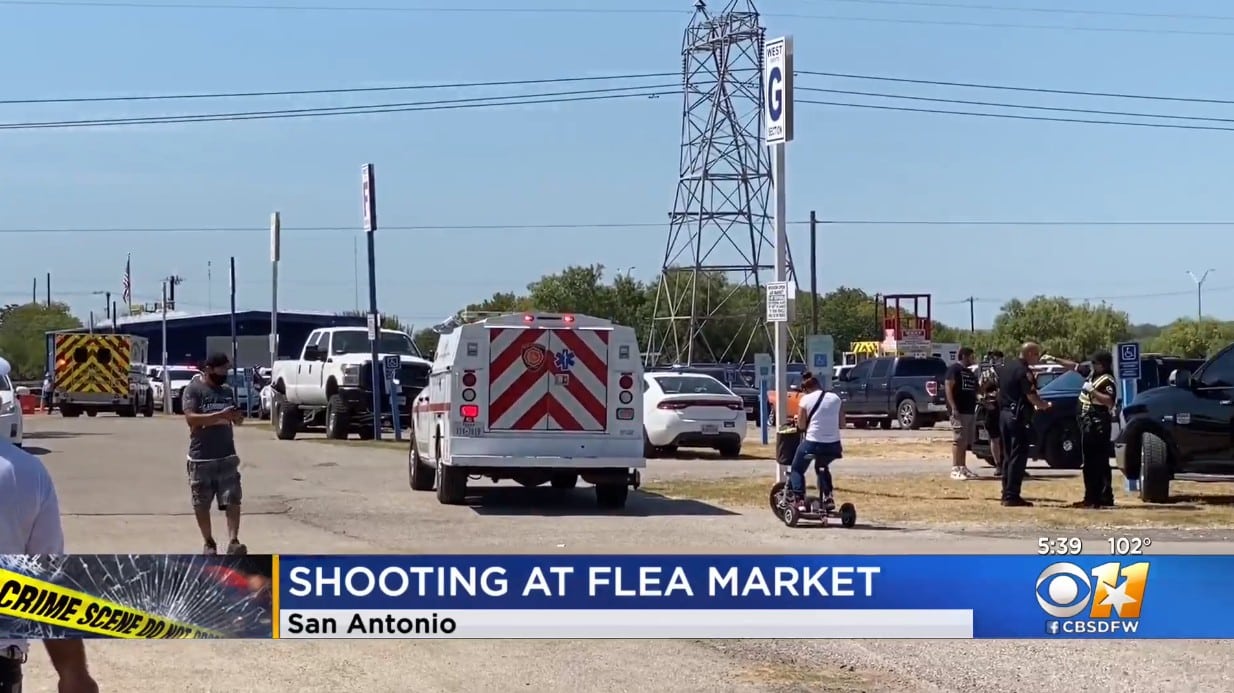 Shooting At Texas Flea Market Leaves 5 Shot, 100+ Rounds Fired, Armed ...