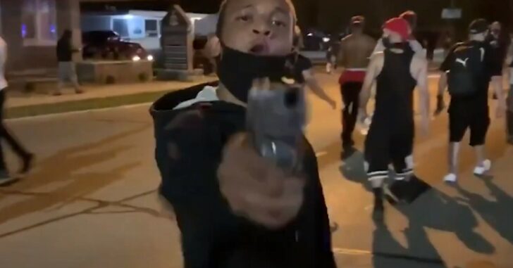 [VIDEO] The Blaze Reporter Elijah Schaffer Has Gun Pointed At Him, And Then You Hear A Click Sound