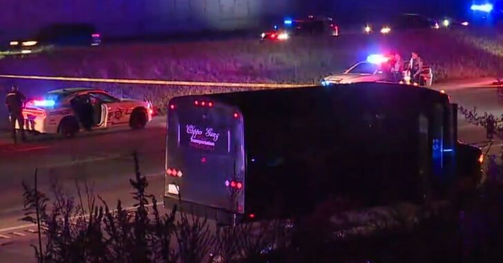Shooting Aboard Party Bus Leaves 2 Dead, 3 Children Fatherless, Suspect Hospitalized