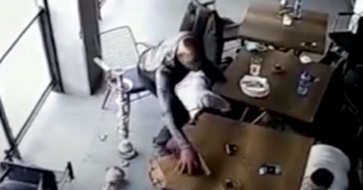 Armed Robber Has Negligent Discharge And Scares Himself Away – VIDEO
