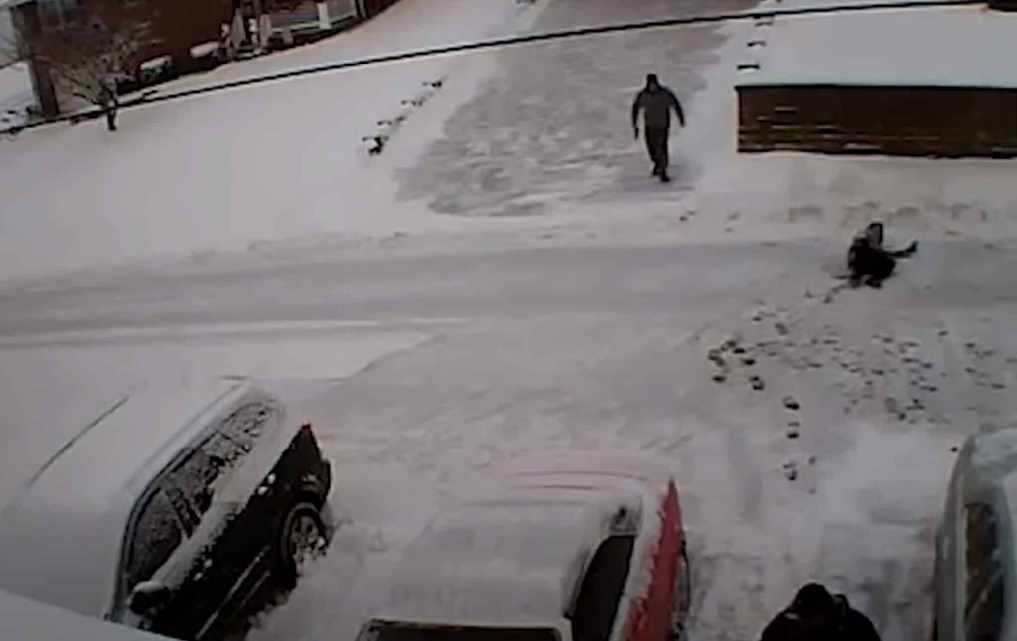 Incredibly Disturbing Video Shows Feud Over Snow Shoveling In PA That