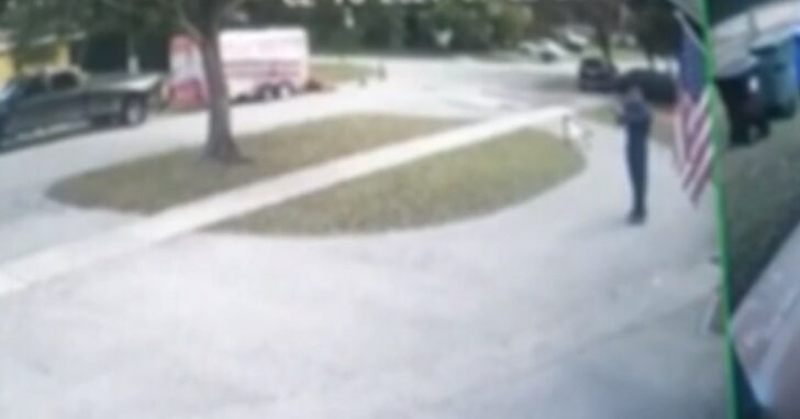 Video Captures Homeowner Shooting At Suspects Taking Off With Pressure Washer
