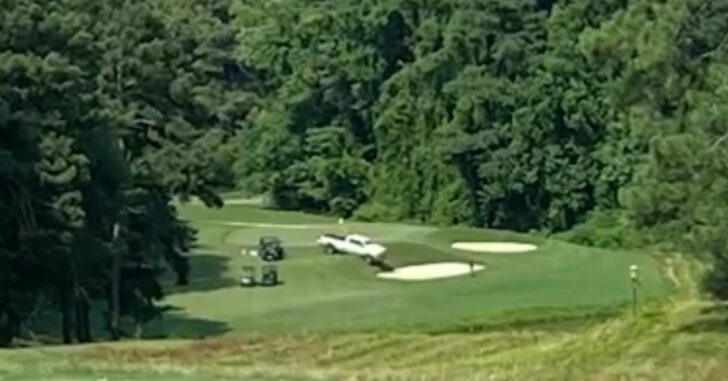 Man Drives Onto Golf Course And Shoots Golfer Dead, Has 2 Other Bodies Inside Truck
