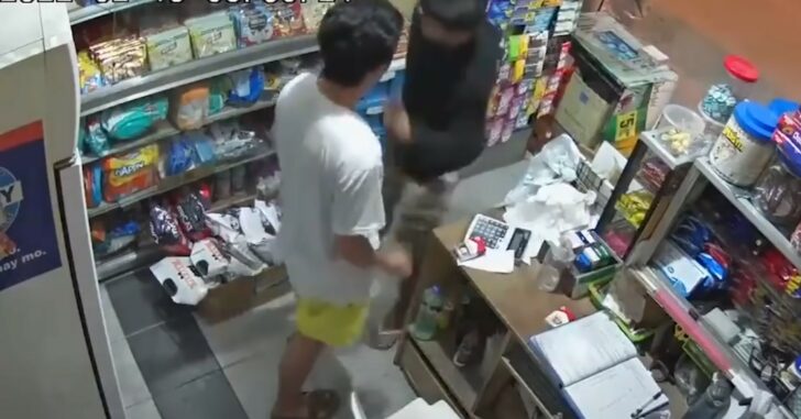 Clerk Goes All Out In His Successful Disarming Of Robber