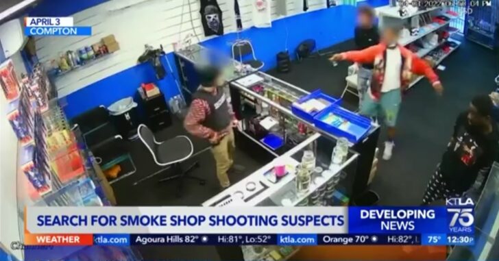 Armed Employee Wins Fight Against 4 Armed Robbers