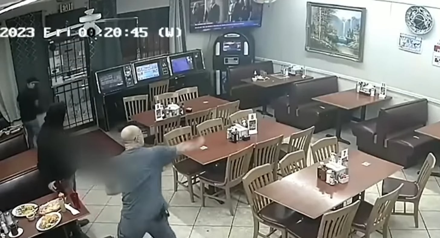 Extended Video Shows Armed Customer's Actions After Fatally Shooting ...