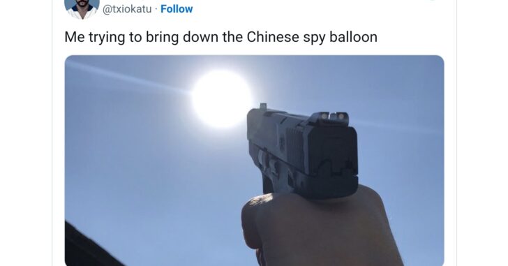 PSA: Don’t Shoot At The Spy Balloon
