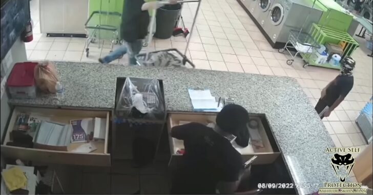 Two Men Declare Armed Robbery In Laundromat But No One Appears To Care