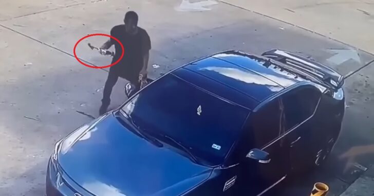 Carjacker Rides Up On Bicycle, Uses Hammer To Force Driver Into Submission