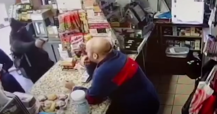 Insane Video Shows Clerk Survive Shot To The Face From Someone Known To Him
