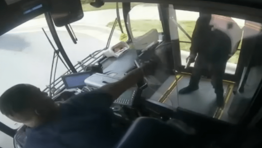 WATCH: Armed Bus Driver Get Into Shootout With Armed Passenger ...