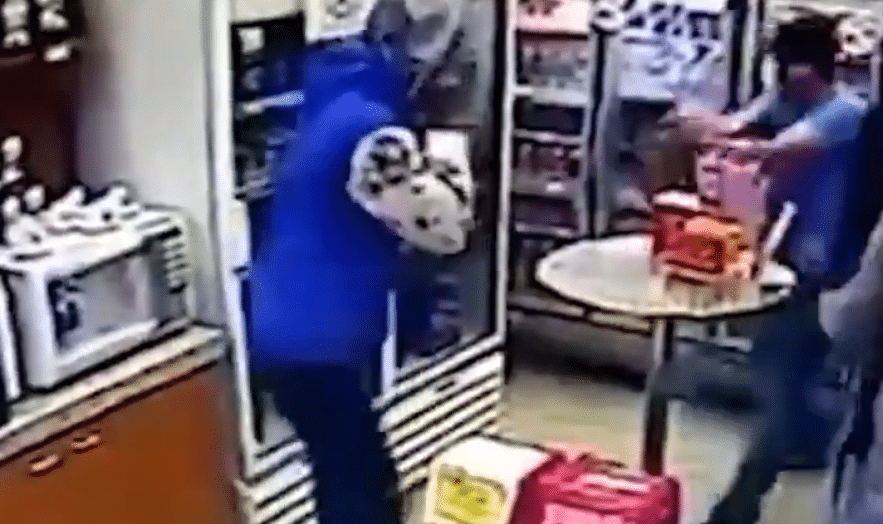 Robber Gets 'Lights Out' After One Victim Is Armed With A Handgun ...