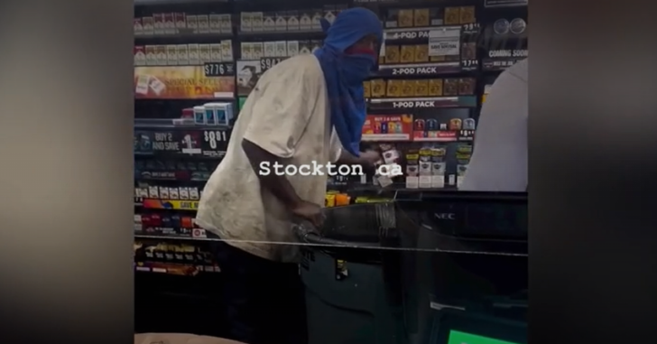 Robber Beat By Employees With Stick Until He Started Crying