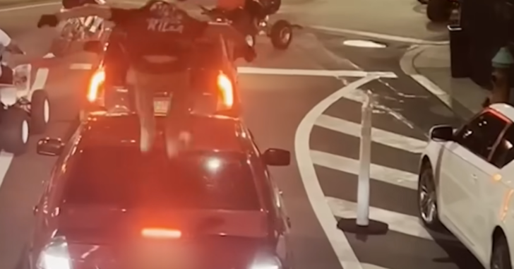Why We Carry: Biker Stomps Out Car Window With Children Inside, Pulls Gun On Driver