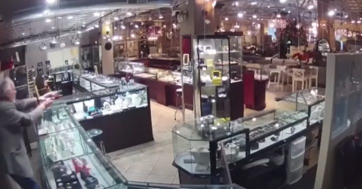 Shop Owner Draws Gun On Multiple Armed Robbers, Sending Them Fleeing For Safety
