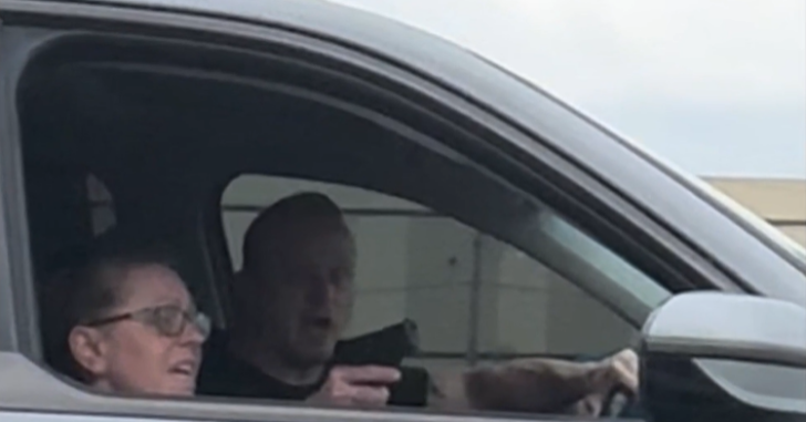 Veteran Has Gun Pointed At Him While Driving Down Highway