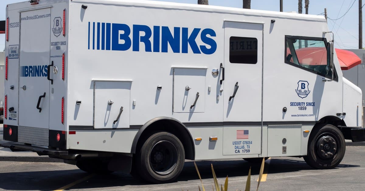 Brink’s Armored Truck Driver Disarmed, Held Hostage And Robbed Of 5,000