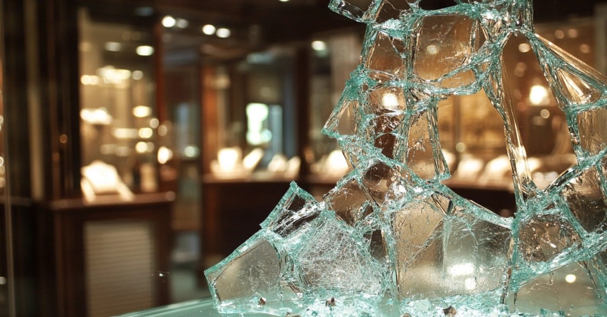 Jeweler fires warning shot into the ceiling to deter burglars