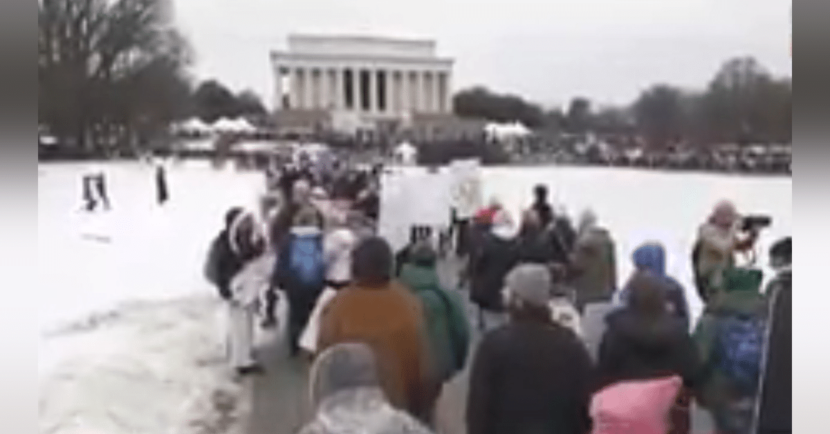 Massive Protests In DC As World Waits For Trump To Take Office