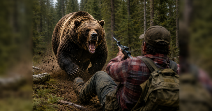 5 Yards from Disaster: Bear Hunter Fatally Shoots Charging Grizzly in Caribou-Targhee Forest