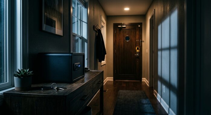 Armed Homeowner Halts Forced Entry During Night Break-In Encounter